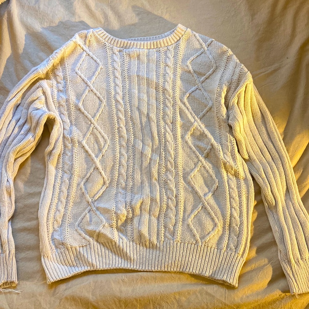 Cream colored sweater